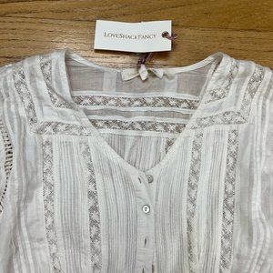 LoveShackFancy Aubrielle Top